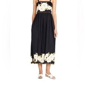 The great. Floral appliqué dress 
Brand size 1, fits like a small- medium